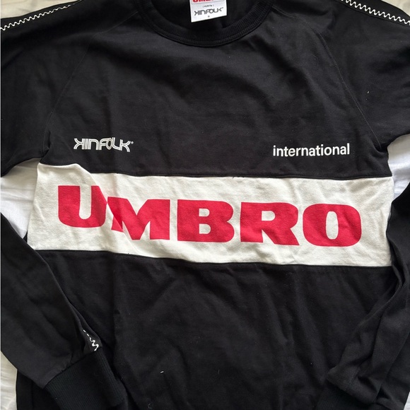 Umbro Kinfolk Black and White Men's Sweater